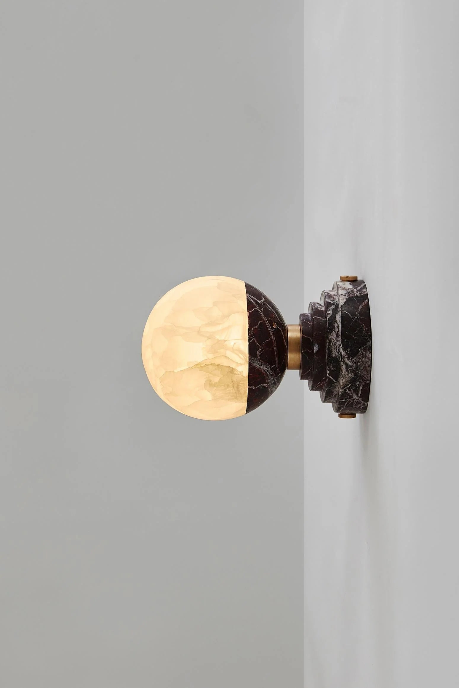 Lunar Sconce Marble