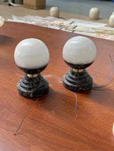 Lunar Sconce Marble