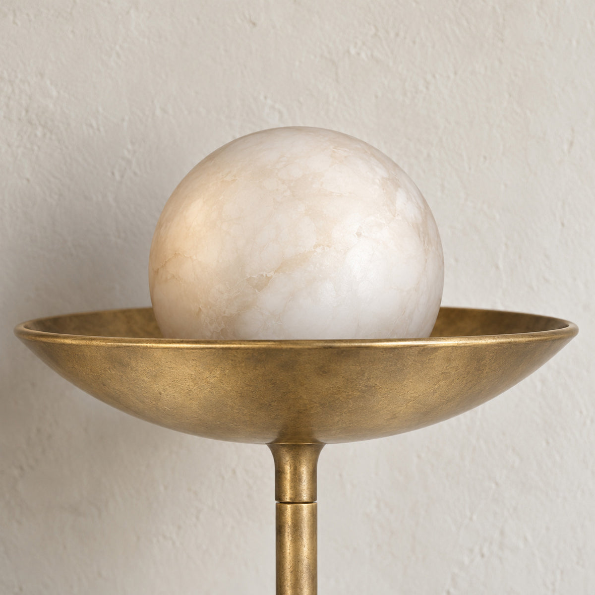 Lunelle Alabaster Wall Sconce