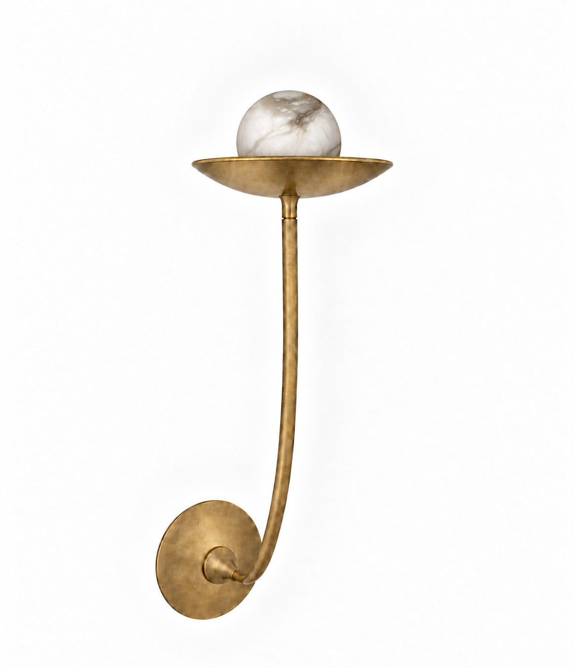 Lunelle Alabaster Wall Sconce
