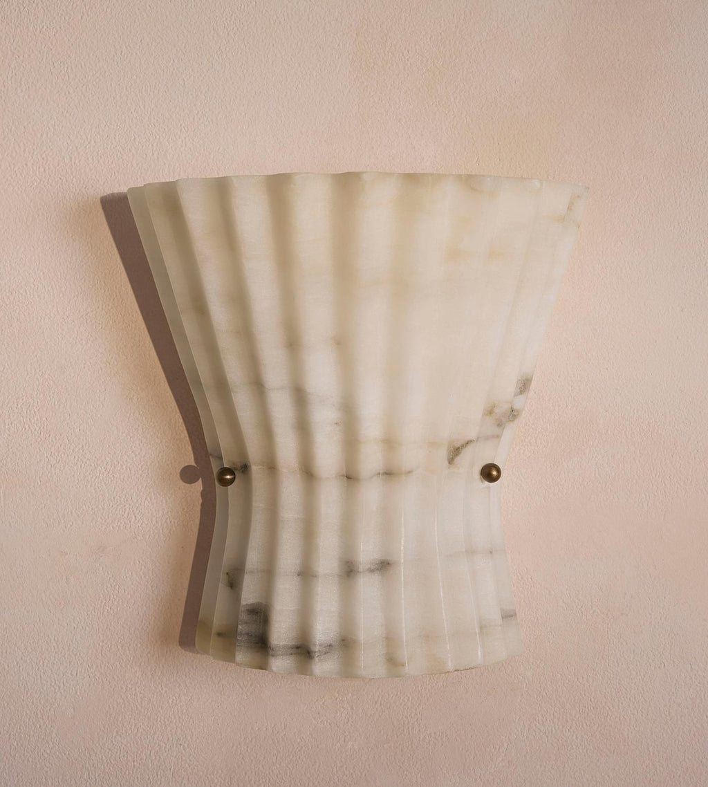 Mallory Alabaster Wall Sconce