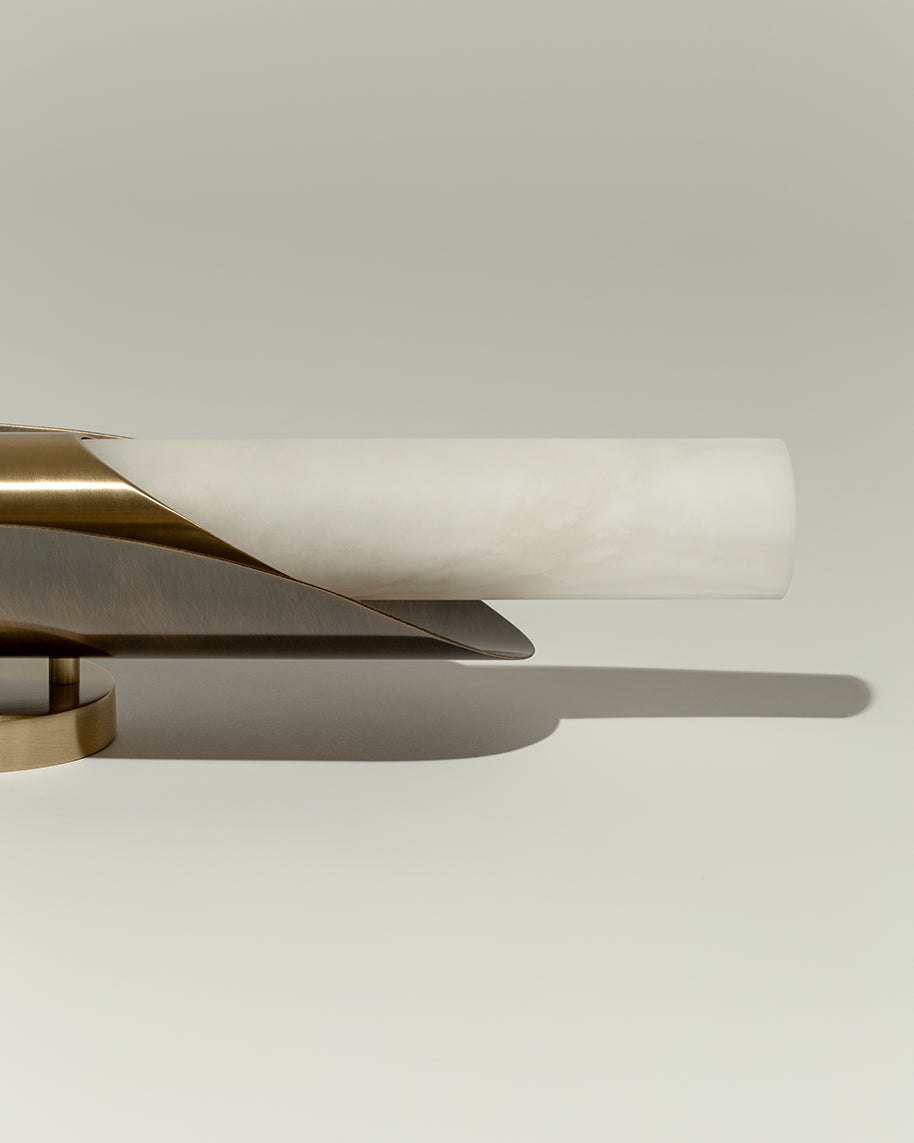 Manta Alabaster Wall Sconce