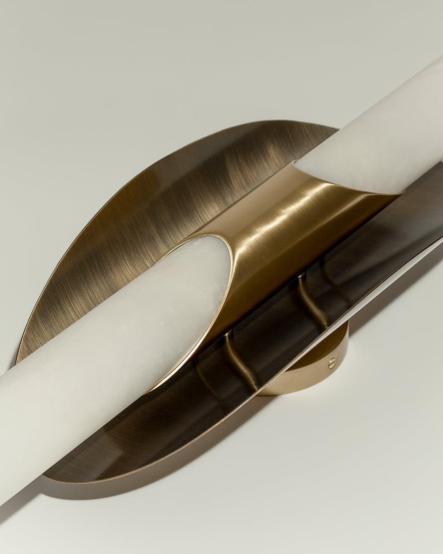 Manta Alabaster Wall Sconce