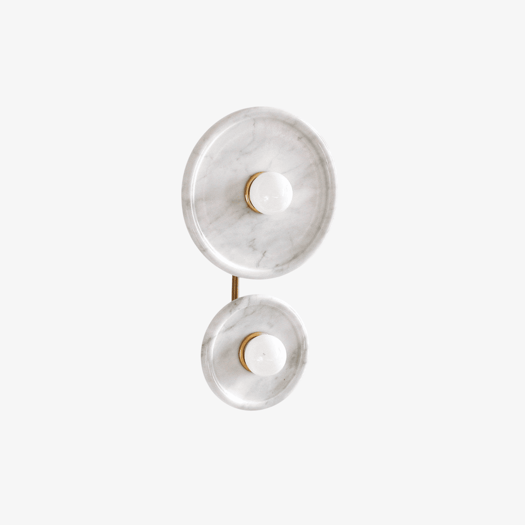 Marble Double Wall Sconce