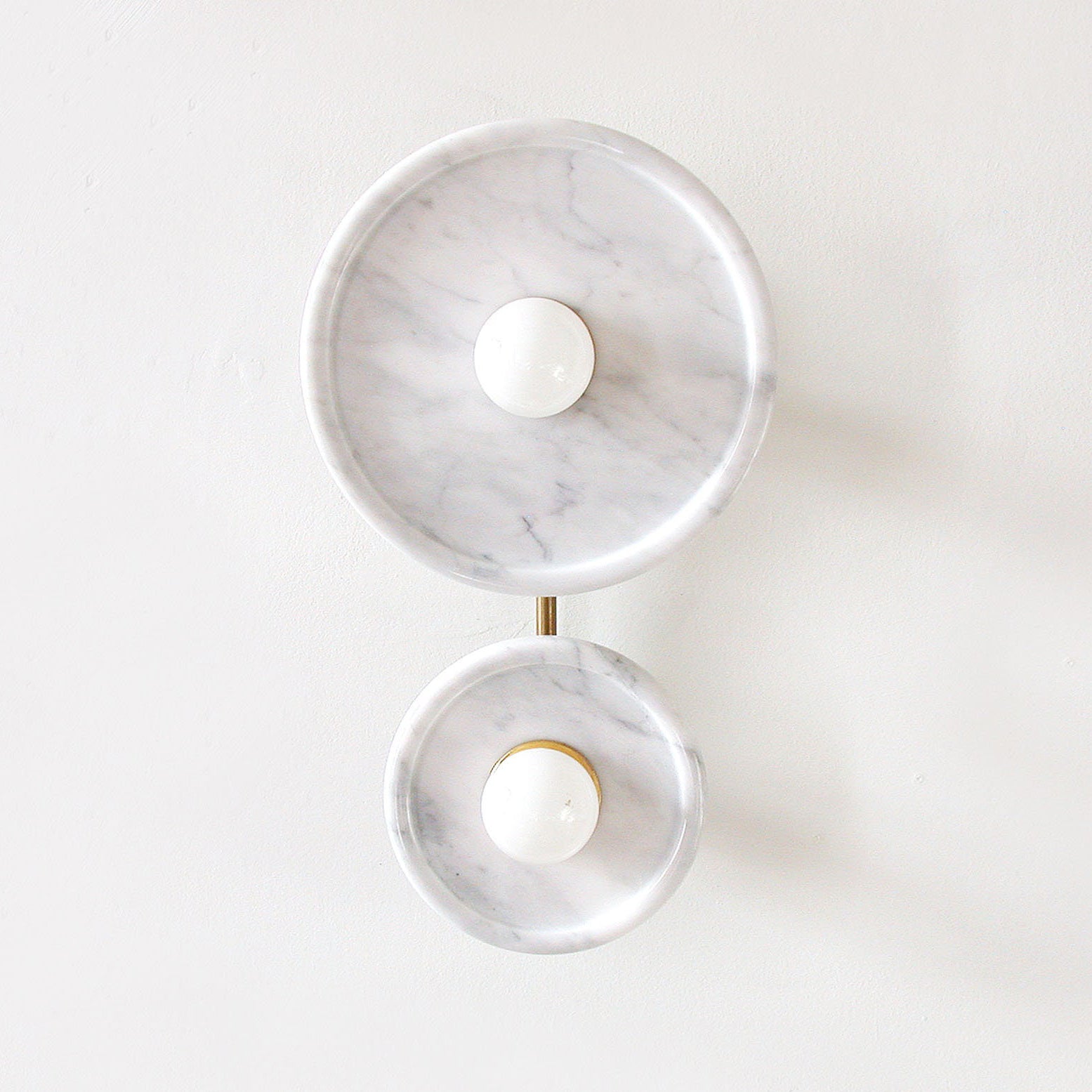 Marble Double Wall Sconce