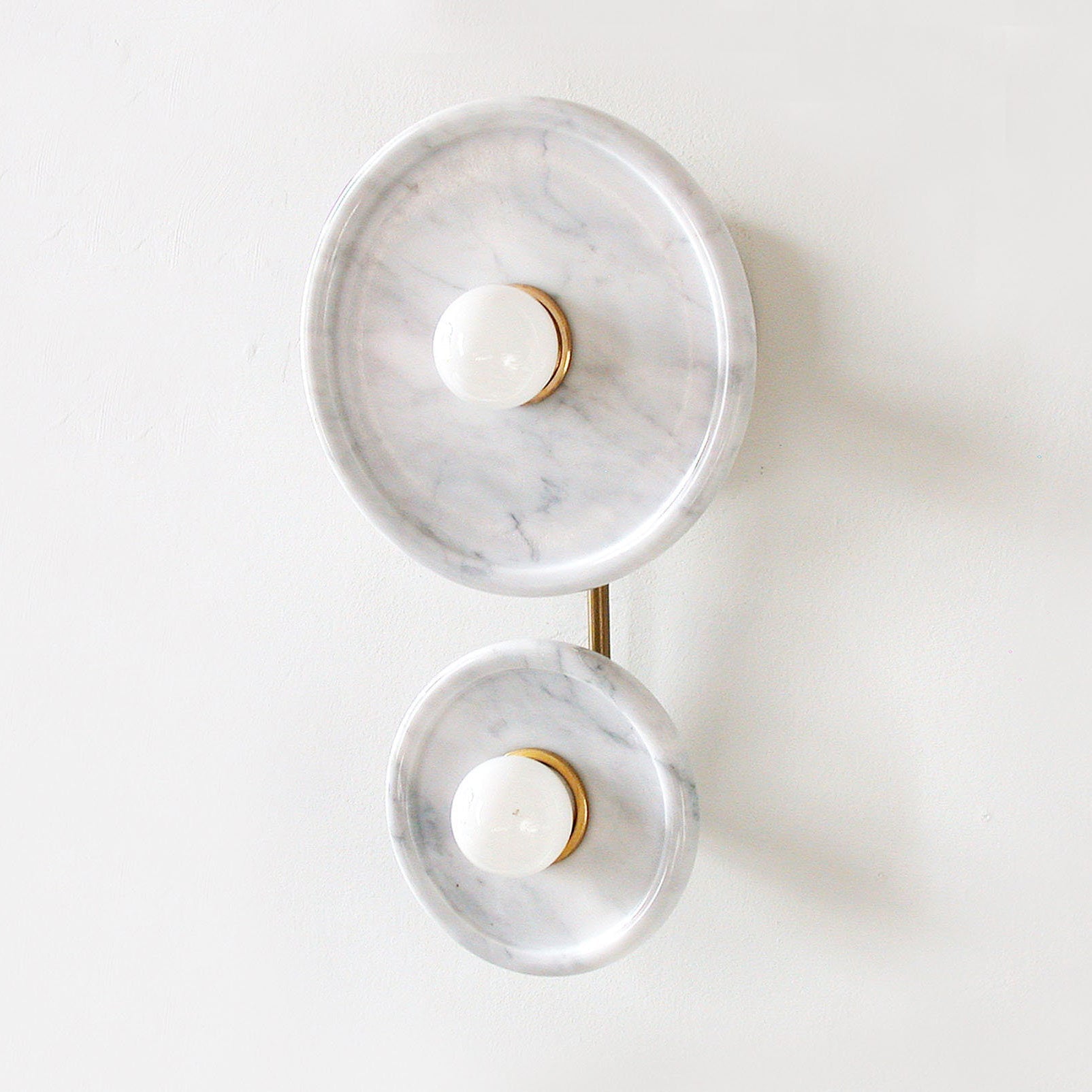 Marble Double Wall Sconce