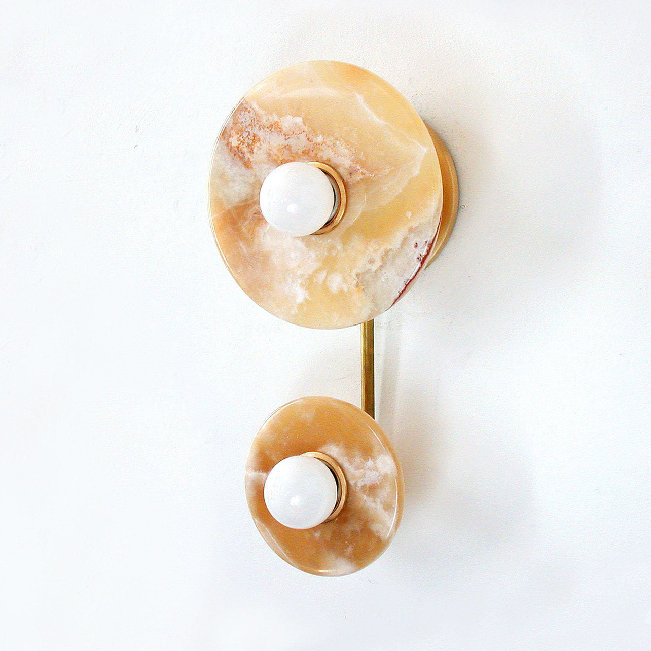 Marble Double Wall Sconce