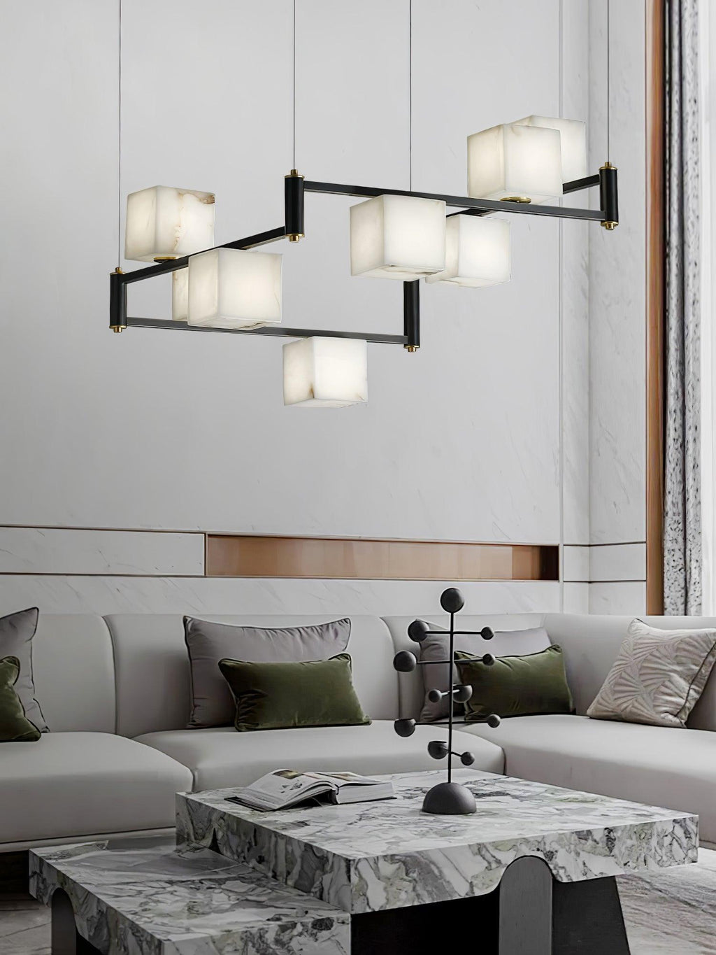 Elvis Alabaster Chandelier