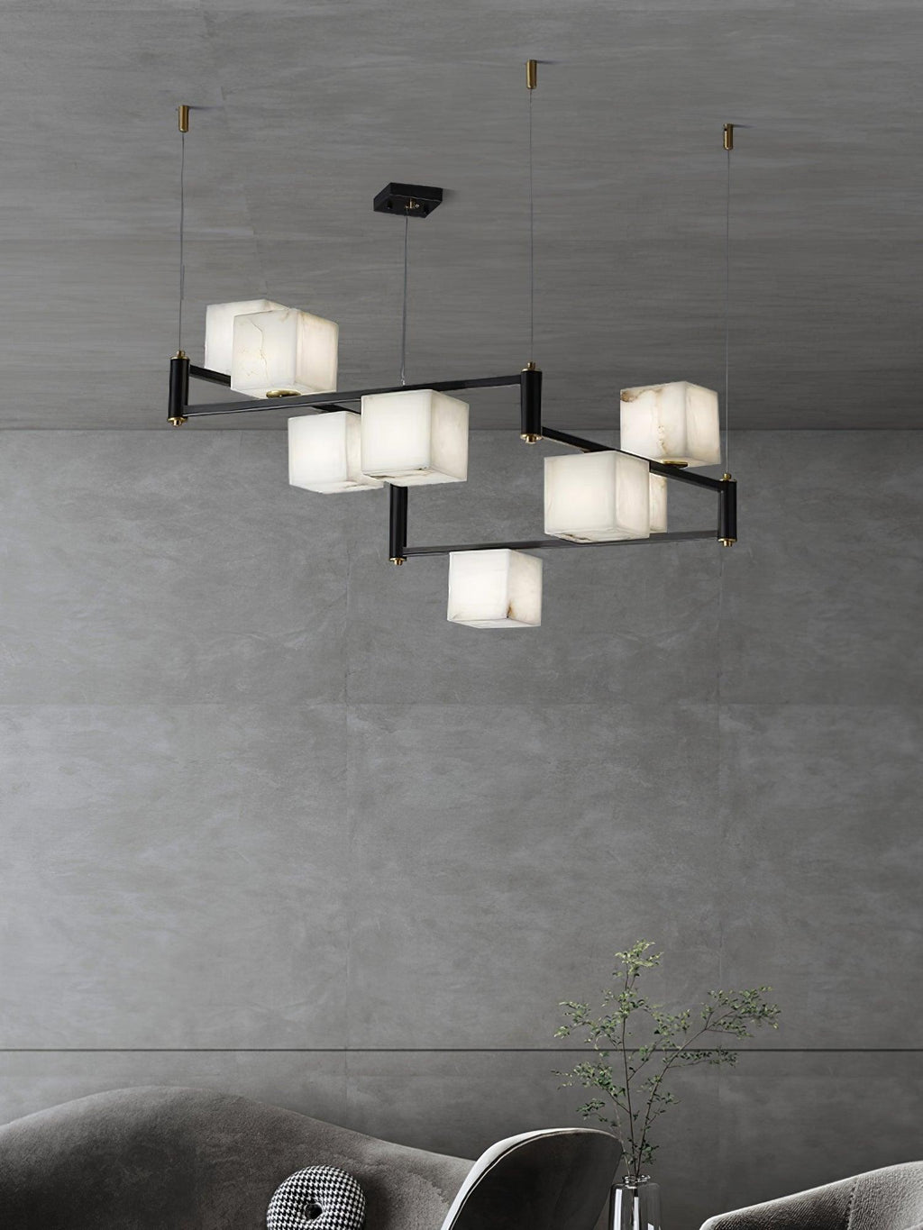 Elvis Alabaster Chandelier