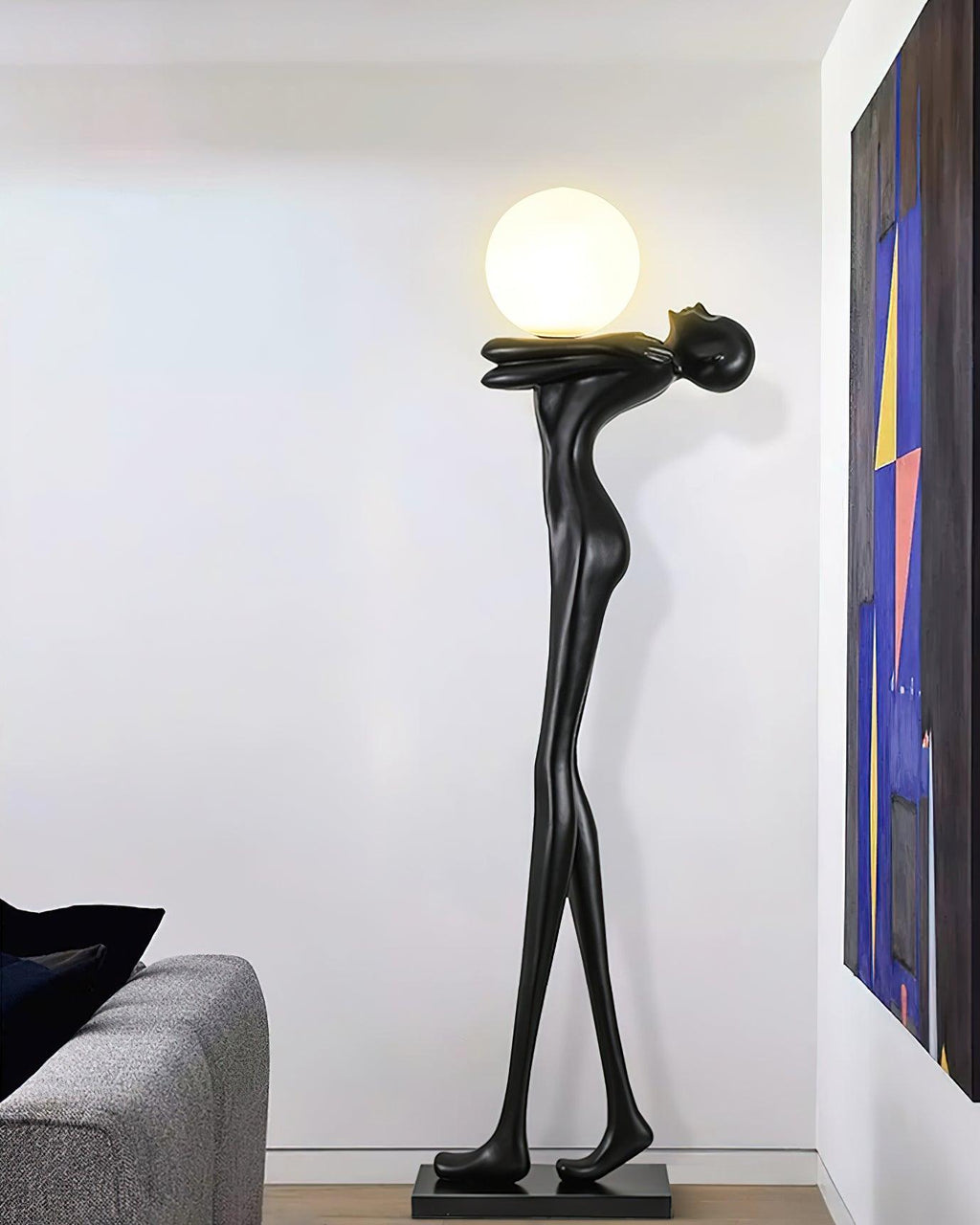 Marcus Sculpture Floor Lamp