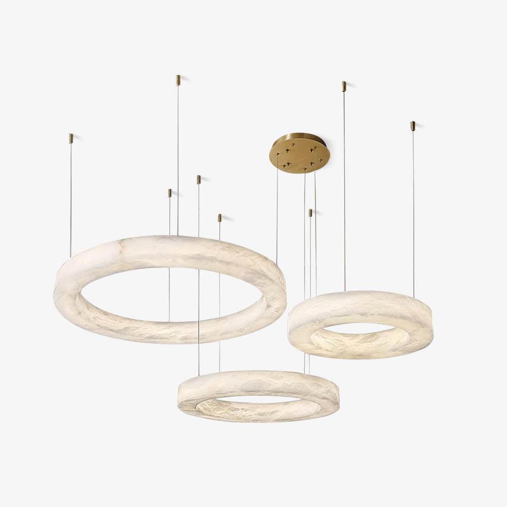 Heming Alabaster Chandelier