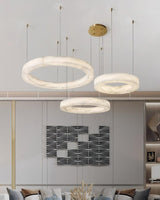 Heming Alabaster Chandelier