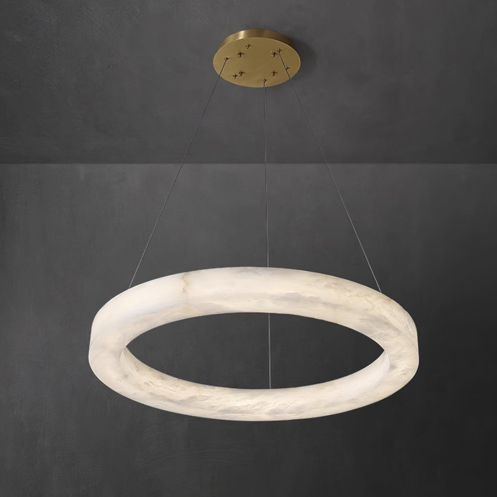 Heming Alabaster Chandelier