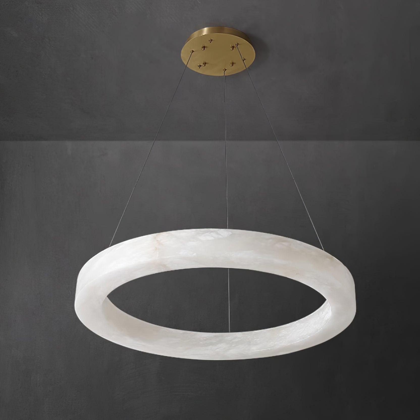Heming Alabaster Chandelier