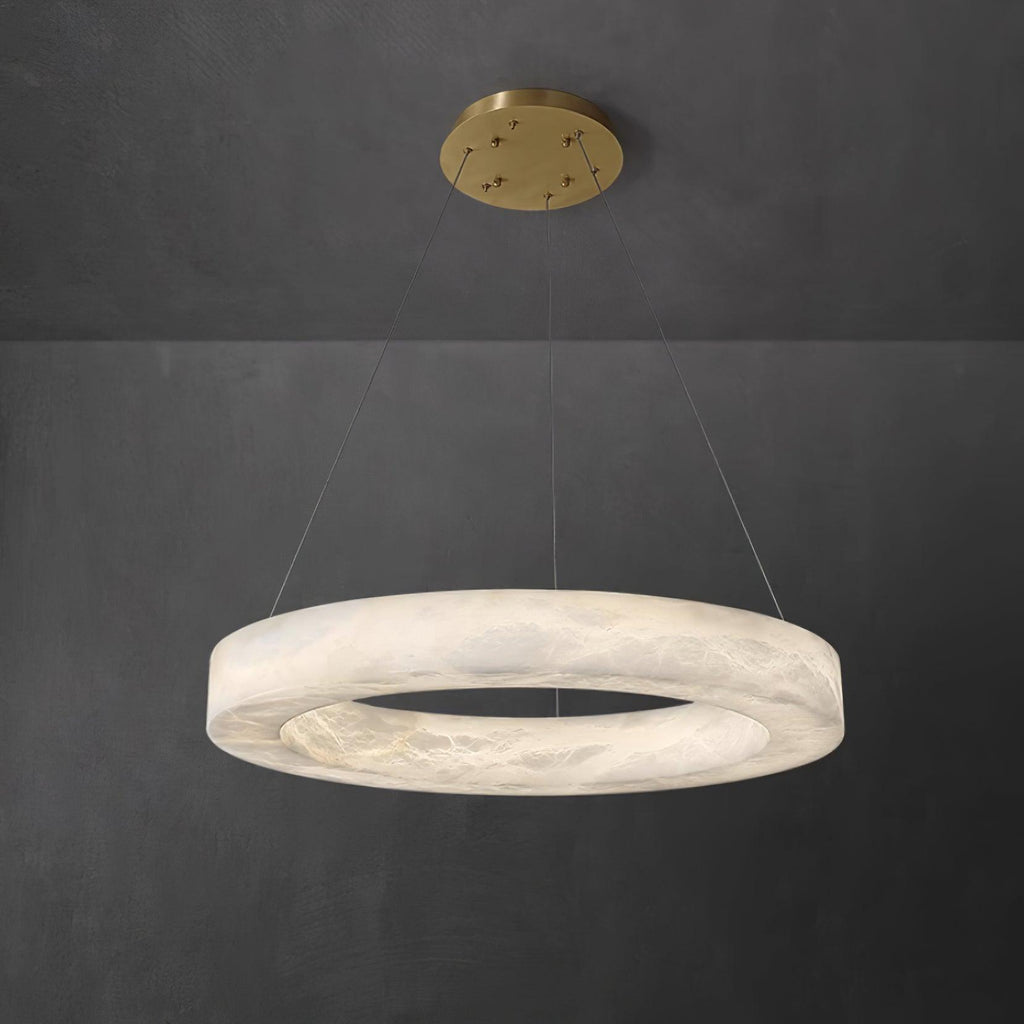 Heming Alabaster Chandelier