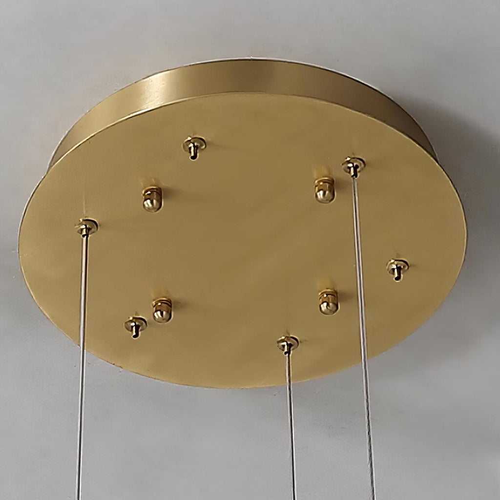 Heming Alabaster Chandelier