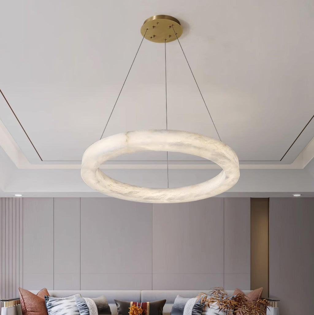 Heming Alabaster Chandelier