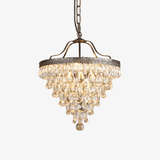 Martinee Crystal Inverted Pyramid Chandelier
