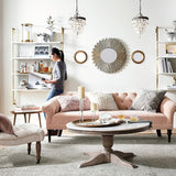 Martinee Crystal Inverted Pyramid Chandelier