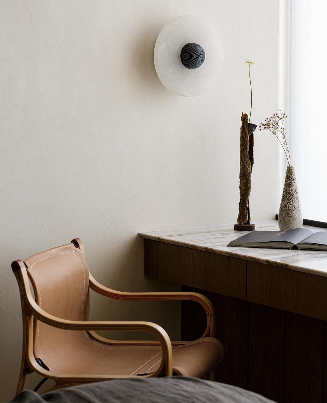 Median Surface Sconce Single