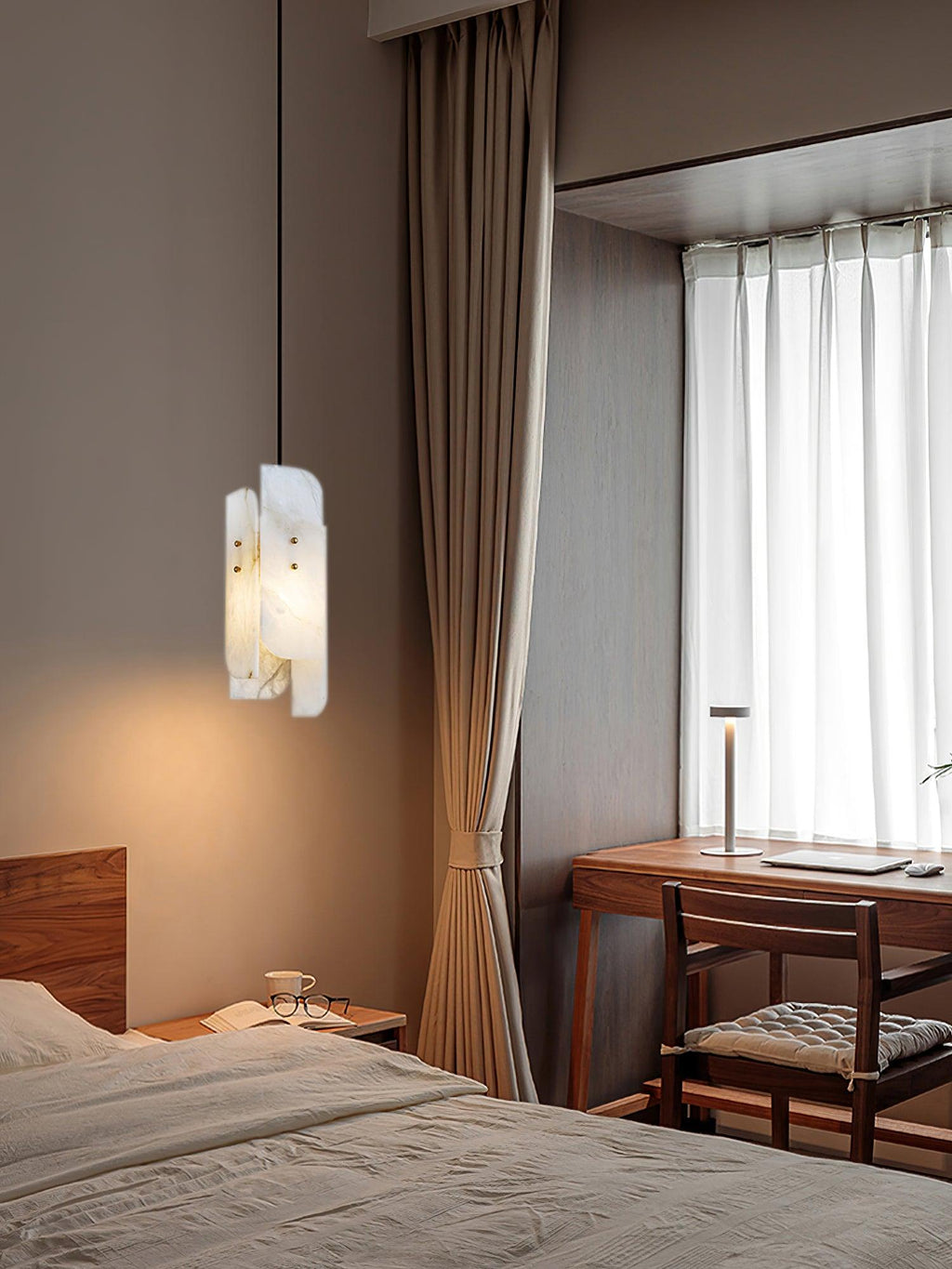 Velva Alabaster Pendant Lighting