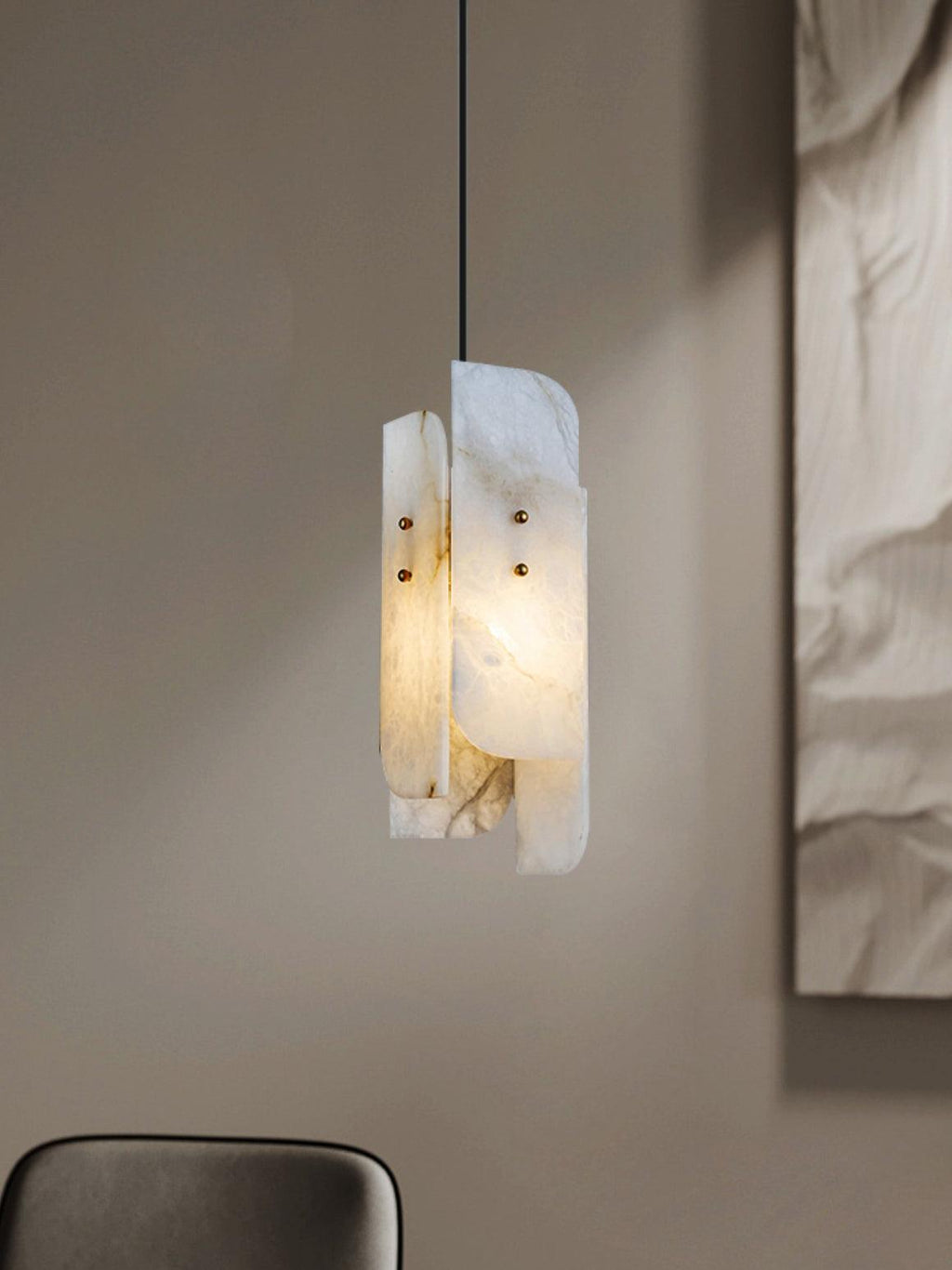 Velva Alabaster Pendant Lighting