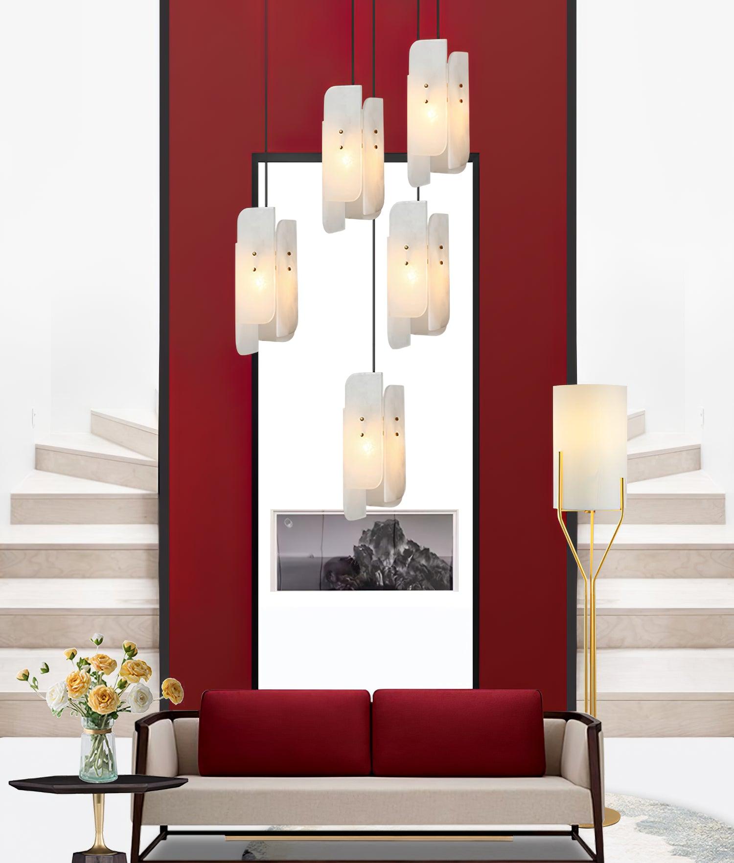 Velva Alabaster Pendant Lighting
