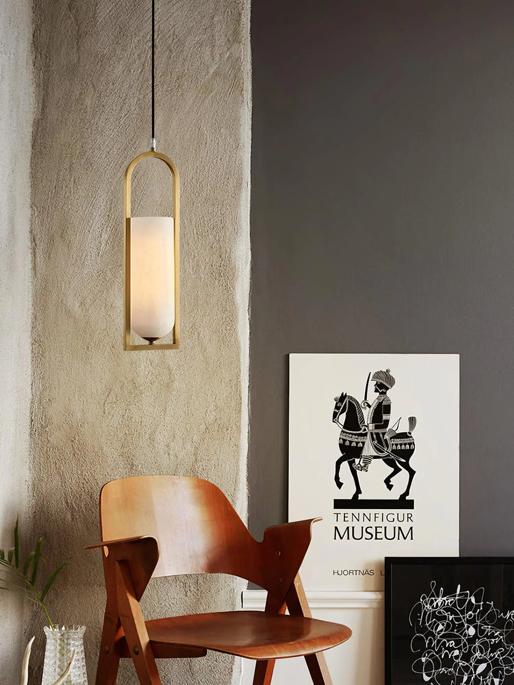 Melange Elongated Pendant Lamp