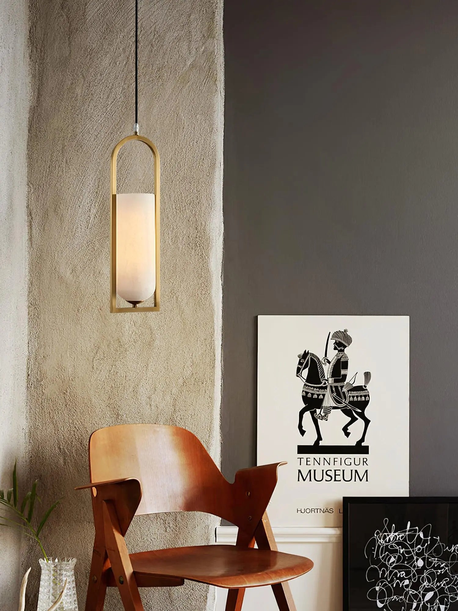 Melange Elongated Pendant Lamp