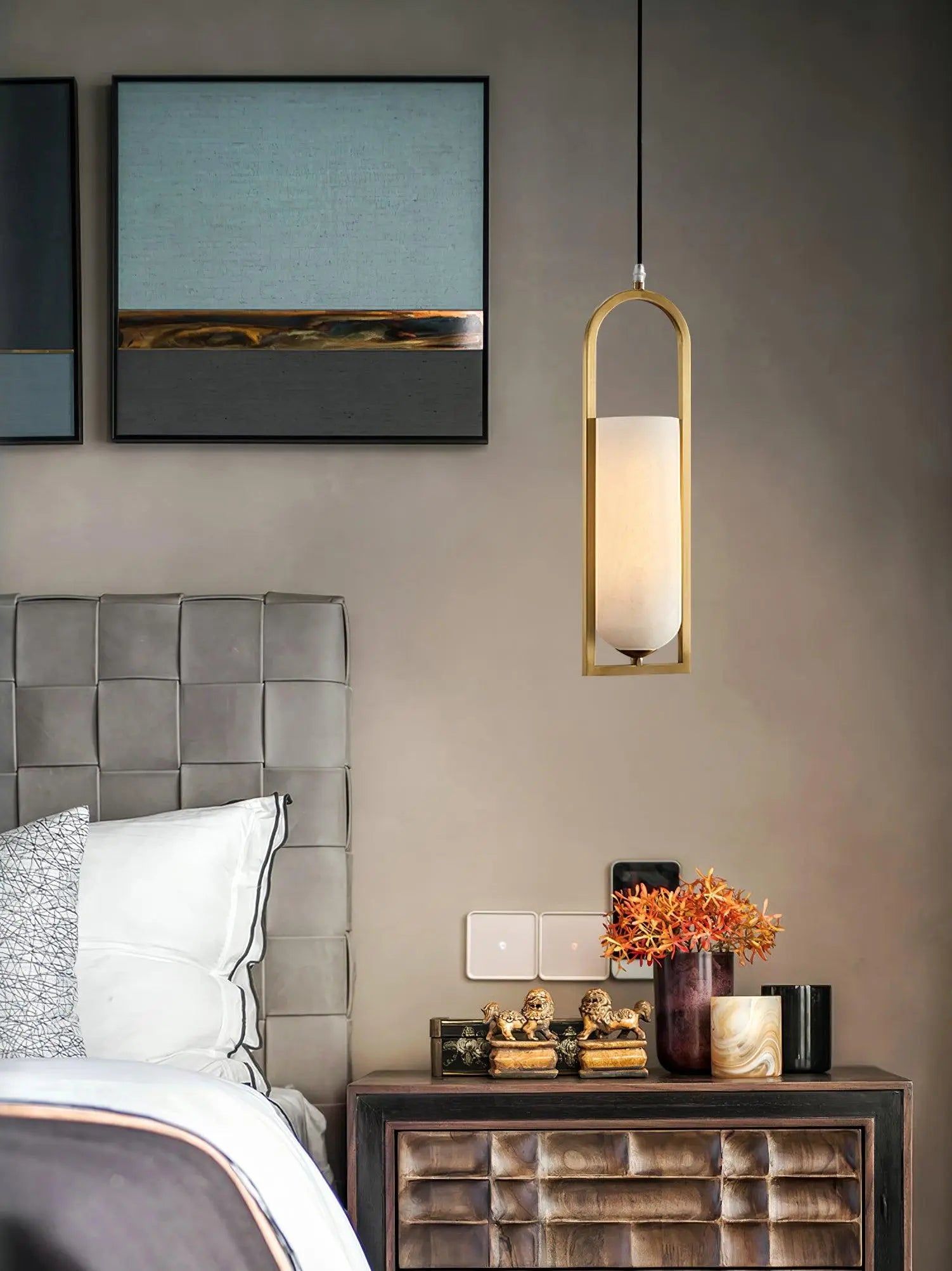 Melange Elongated Pendant Lamp