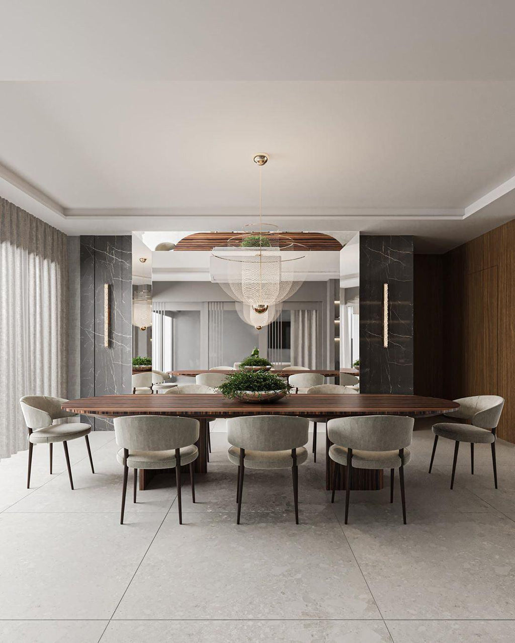Meshmatics Chandelier