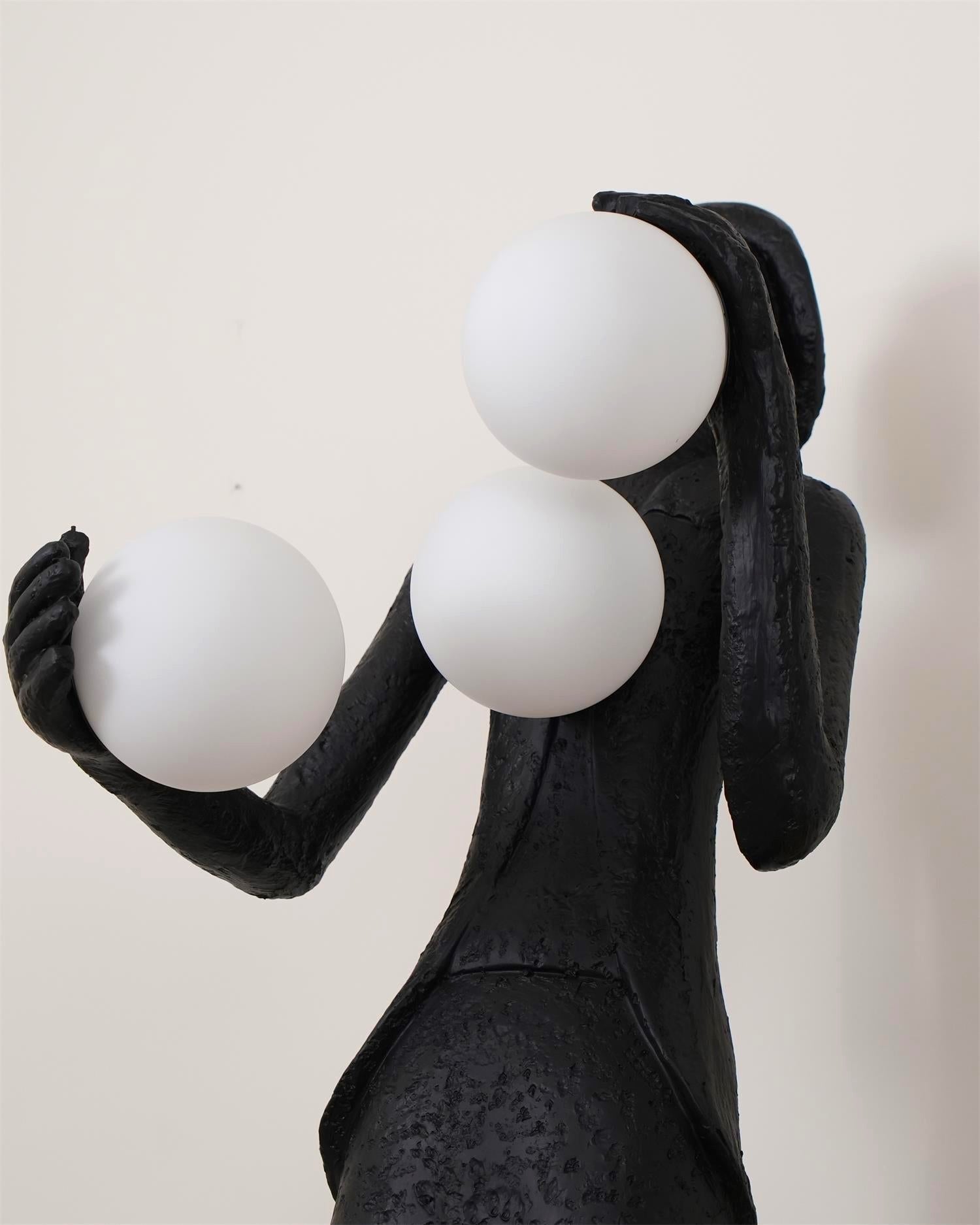 Michael Dancing Sculpture Floor Lamp
