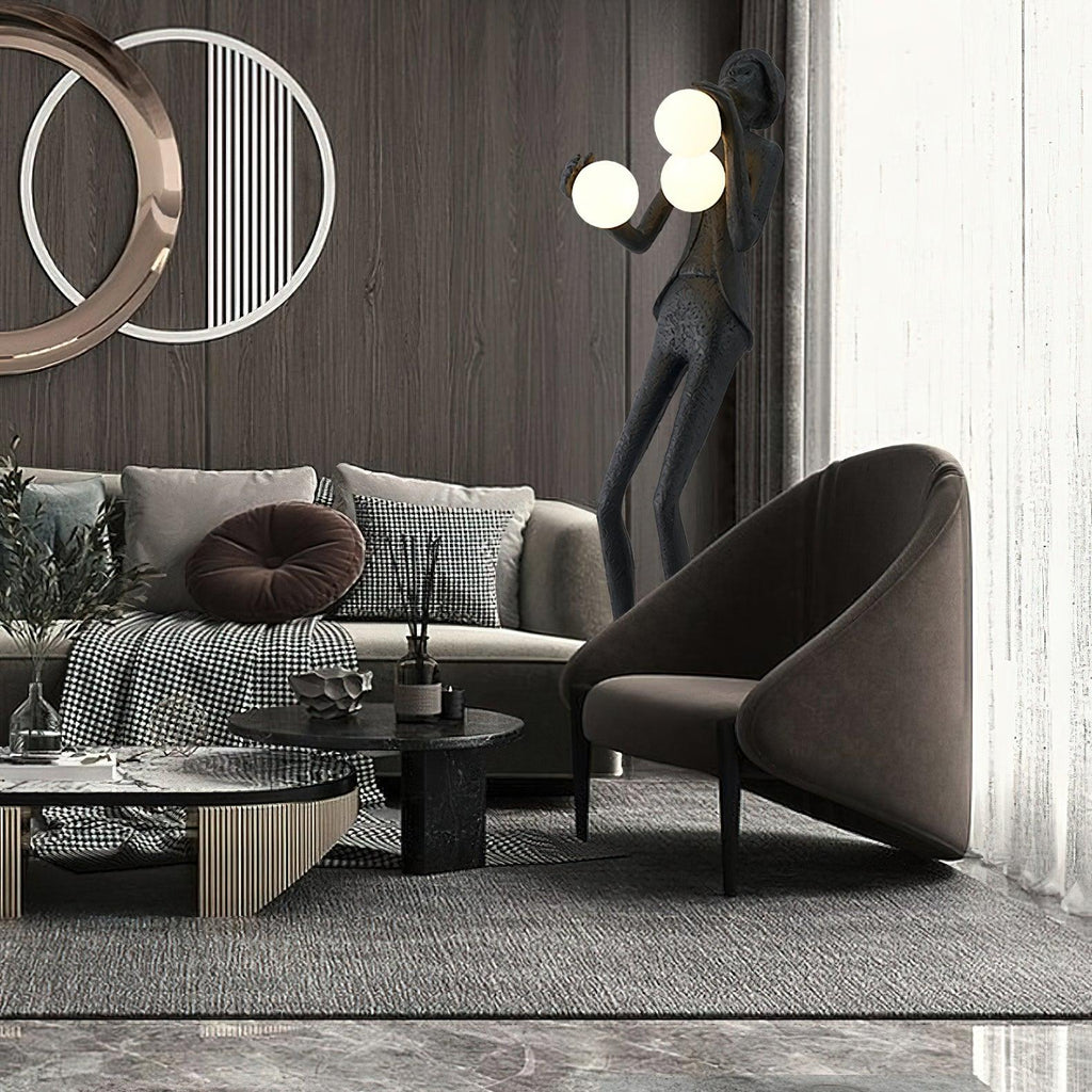 Michael Dancing Sculpture Floor Lamp