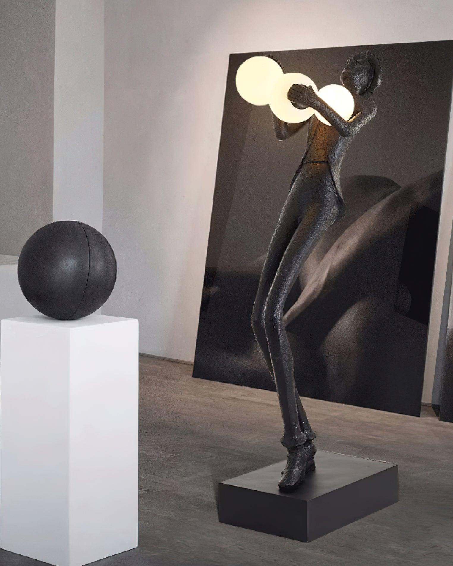 Michael Dancing Sculpture Floor Lamp