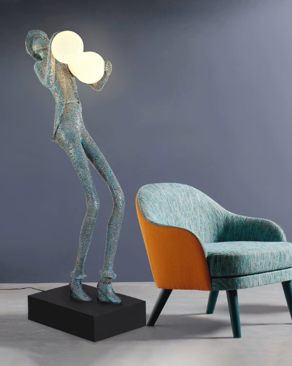 Michael Dancing Sculpture Floor Lamp