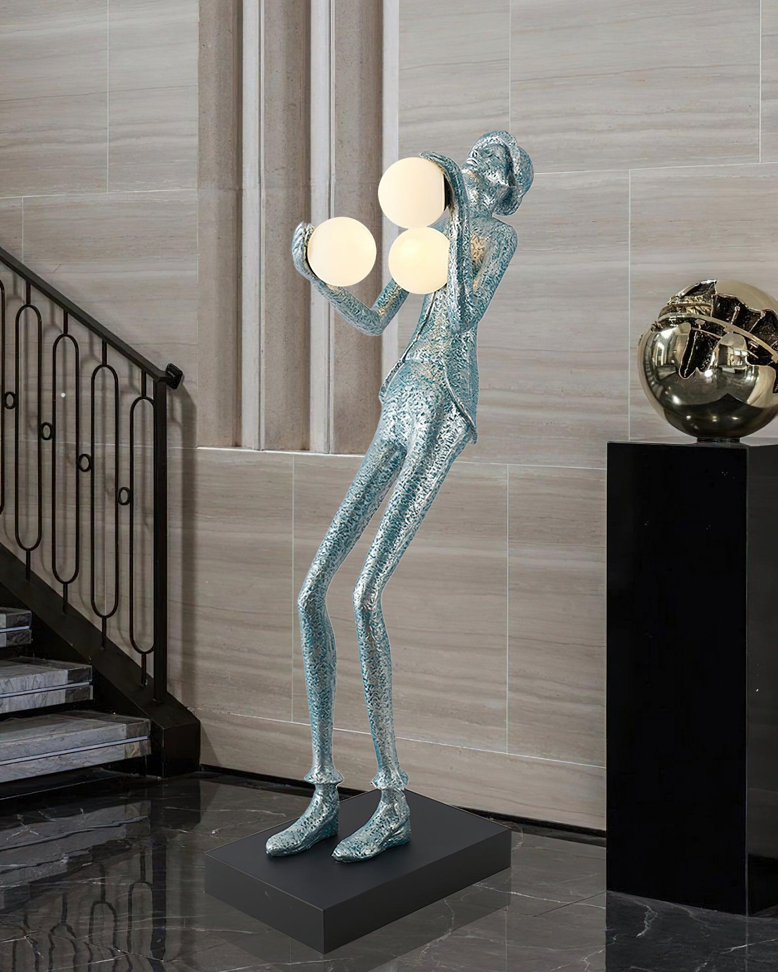 Michael Dancing Sculpture Floor Lamp