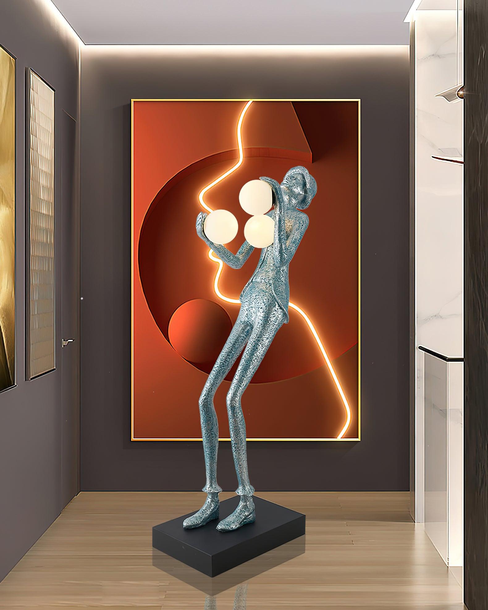 Michael Dancing Sculpture Floor Lamp
