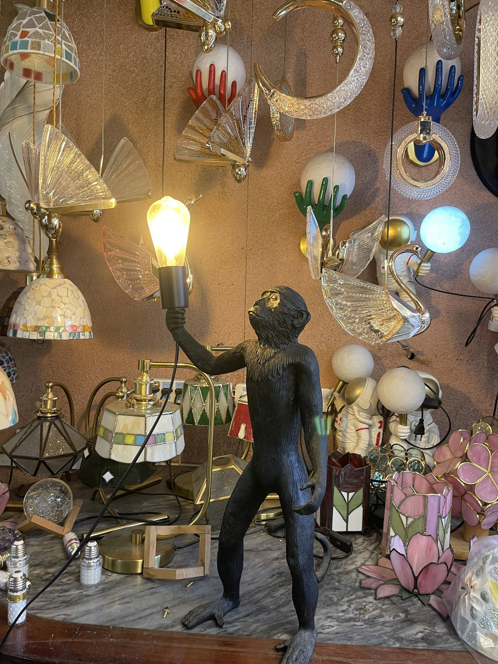 Monkey Table Lamp