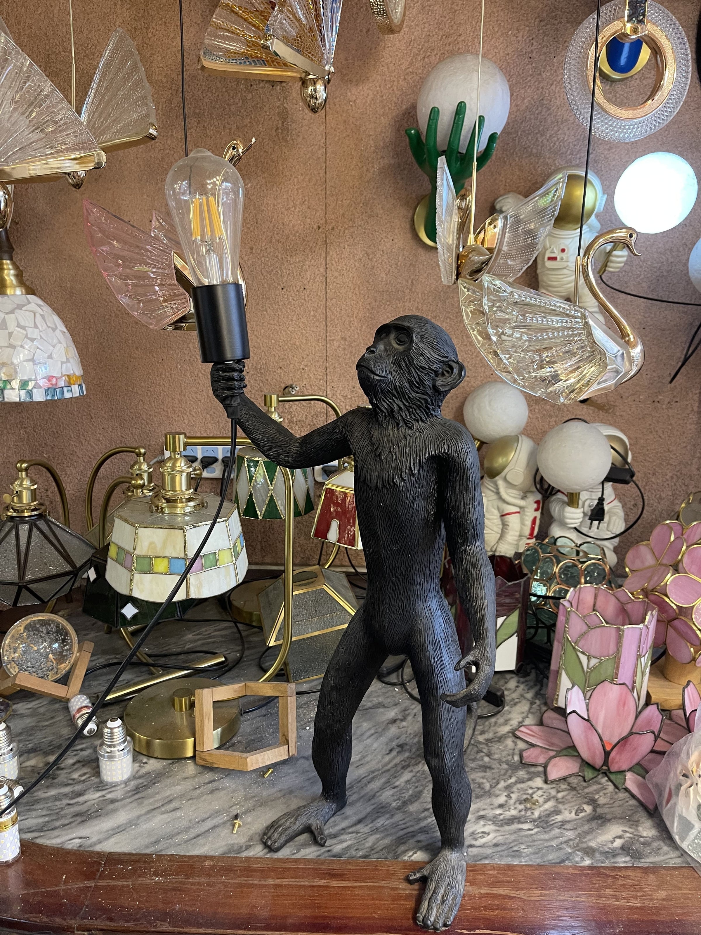 Monkey Table Lamp