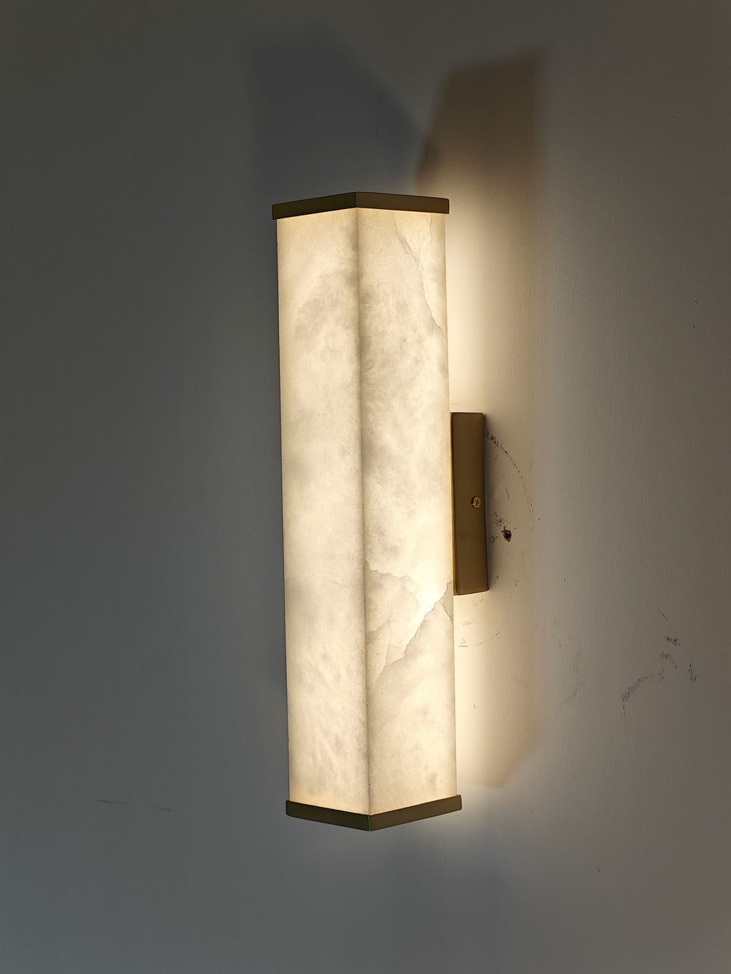 Moore Alabaster Wall Sconce