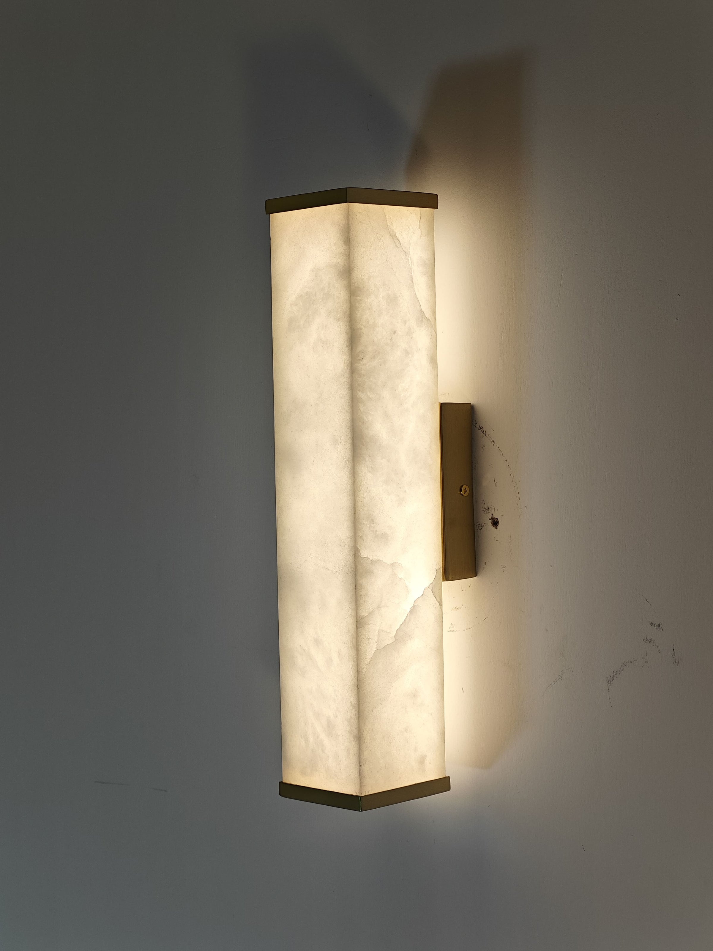 Moore Alabaster Wall Sconce