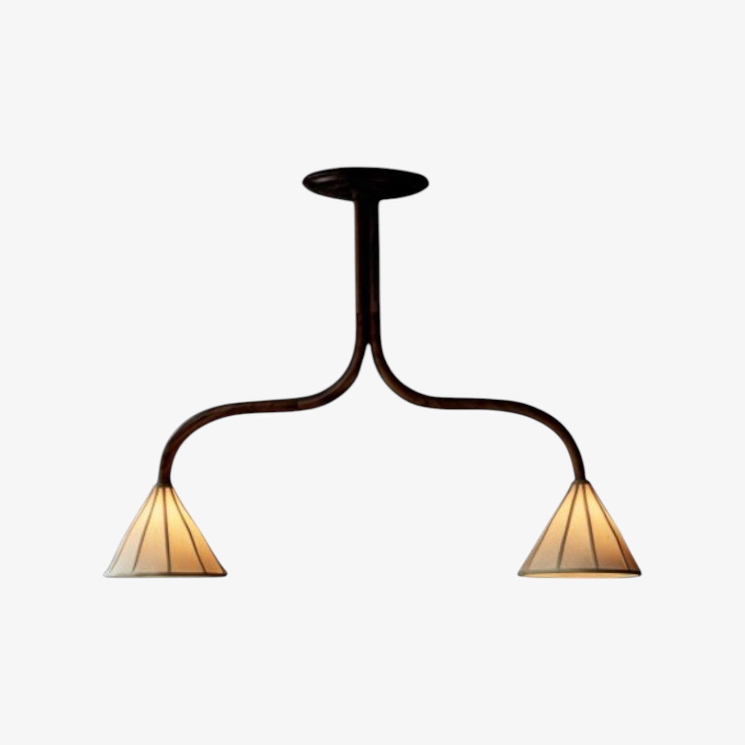Mulberry Cone Linear Pendant