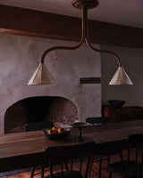 Mulberry Cone Linear Pendant
