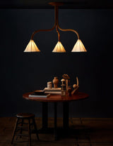 Mulberry Cone Trio Chandelier