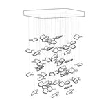 Longiotti Crystal Chandelier