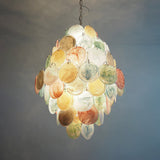 Murano Disc Chandelier Arlecchino 87