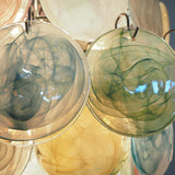 Murano Disc Chandelier Arlecchino 87
