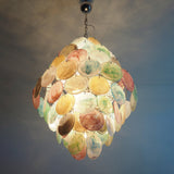 Murano Disc Chandelier Arlecchino 87