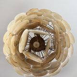 Murano Gold Disc Chandelier 57