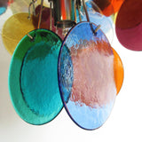 Murano Multicolored Disc Chandelier 57